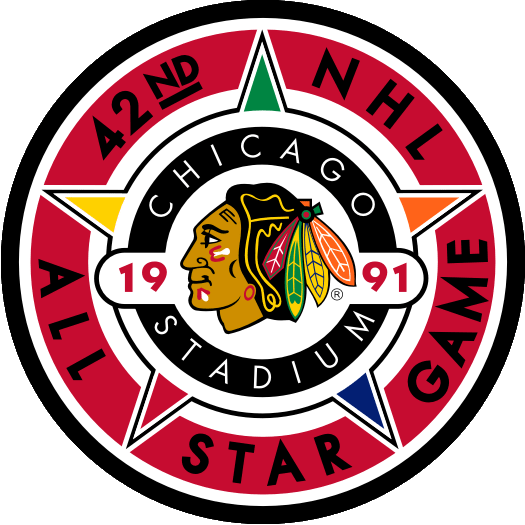 NHL All-Star Game 1991 Primary Logo iron on heat transfer